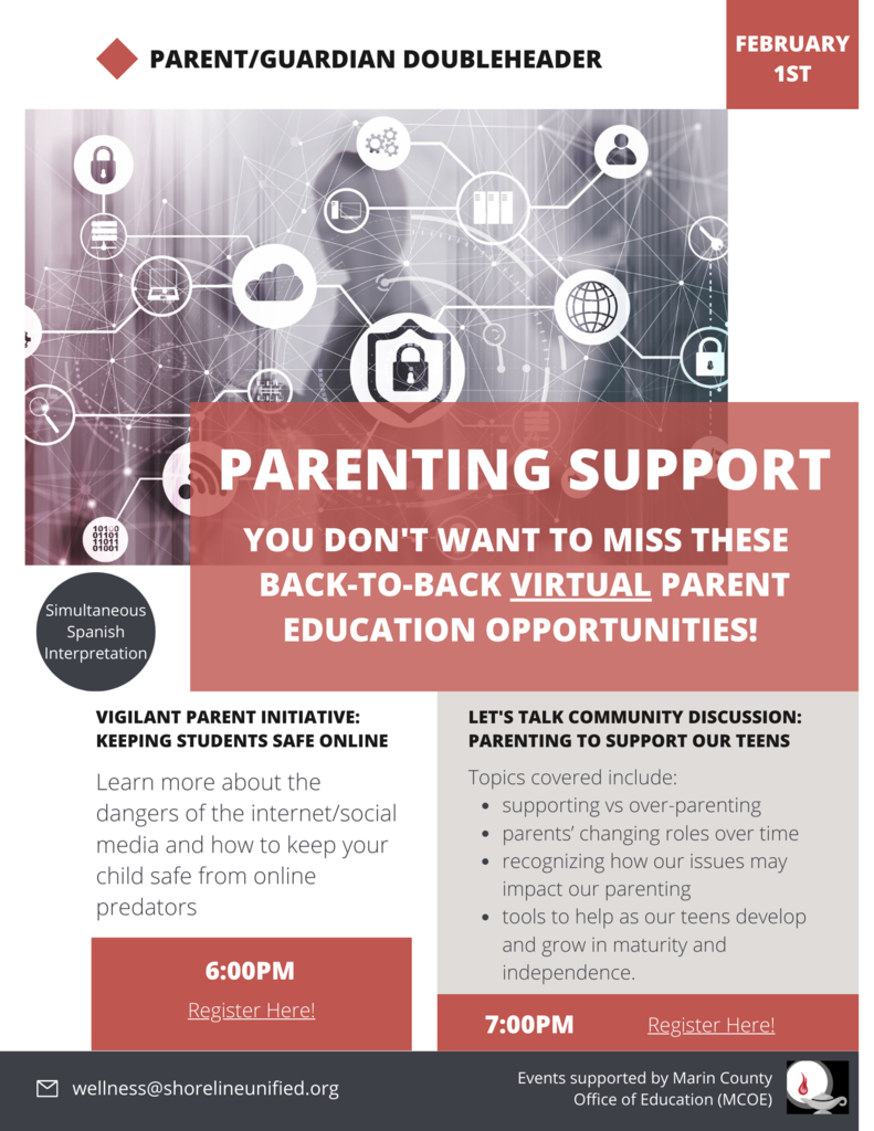 Parenting Support Opportunities Flyer in English