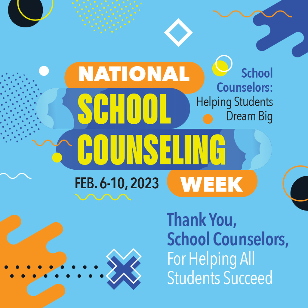 National School Counseling Week Image English