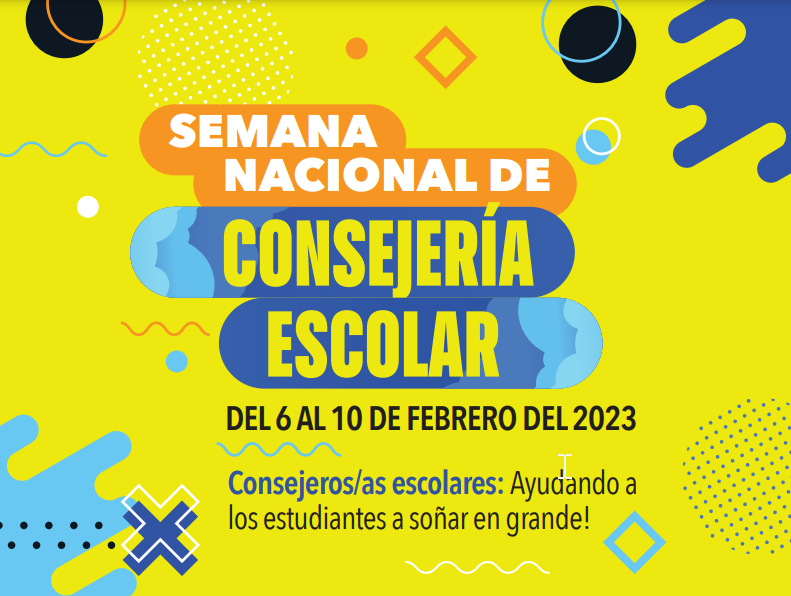 National School Counseling Week Image Spanish