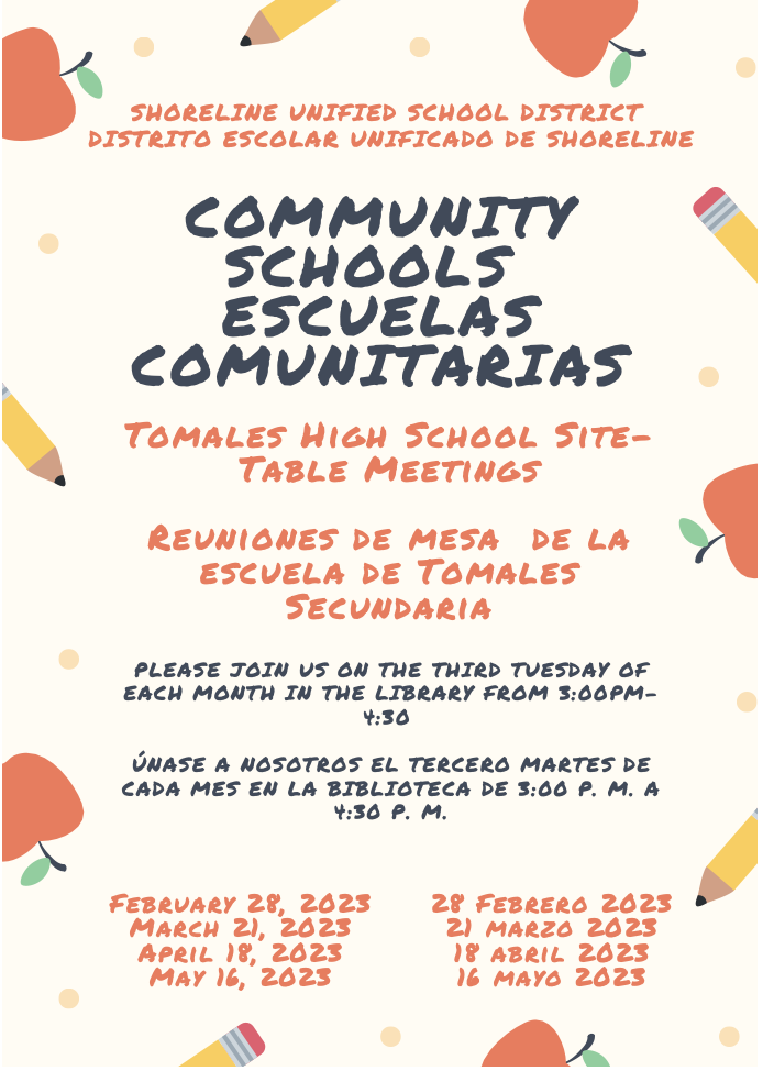 Community Schools THS flyer