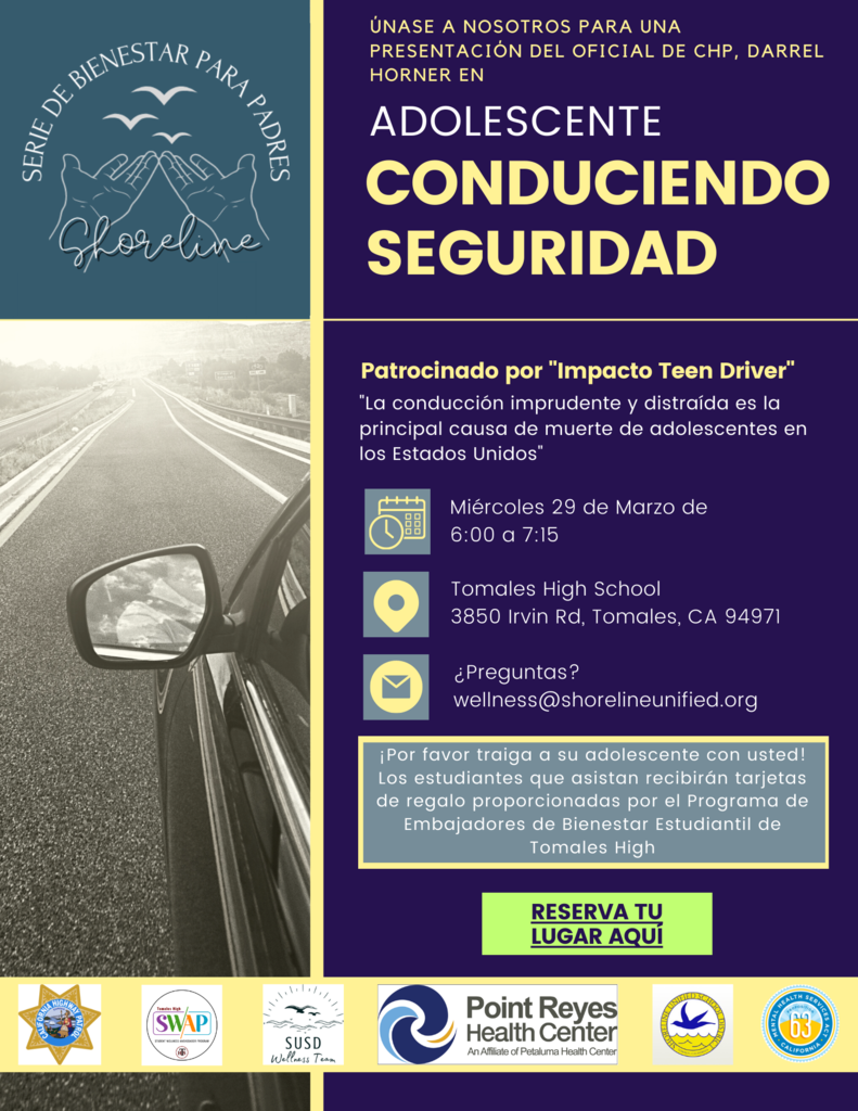 PWS Event Flyer Teen Driving Safety Spanish
