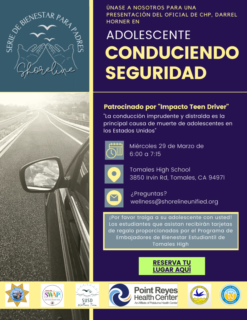 parent wellness series flyer spanish