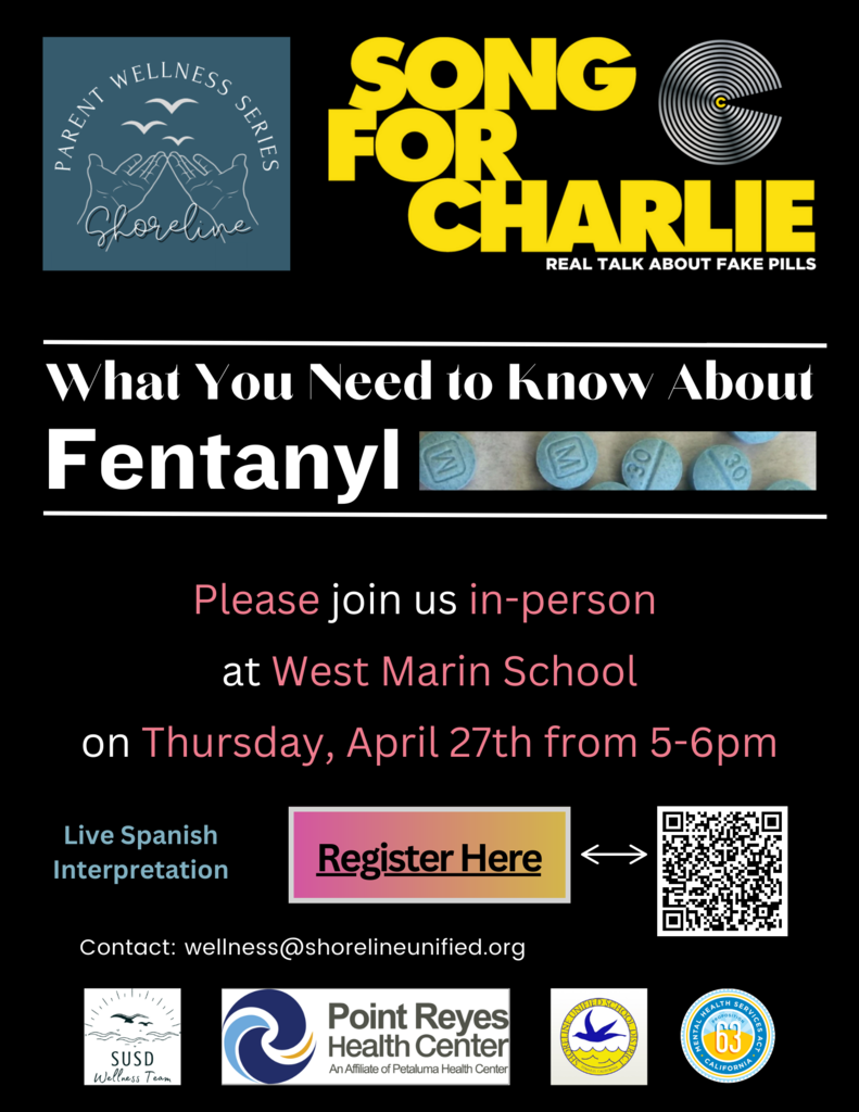 Parent Wellness Series Event Flyer English