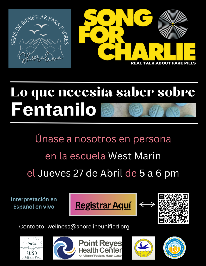 Parent Wellness Series Event Flyer Spanish